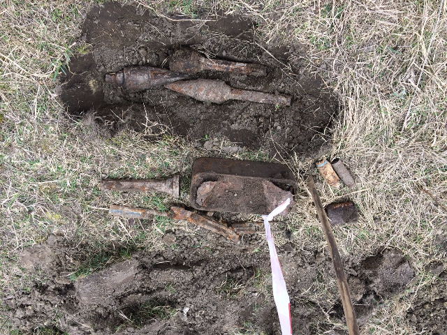 Sárbogárd volt szovjet laktanya lőszermentesítése